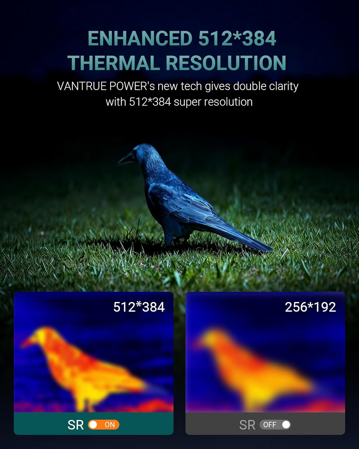TS1 Thermal Camera for Android, Thermal Camera 512x384 Super Resolution, Infrared Thermal Imaging Camera, 25Hz Refresh Rate, -4°F to 1022°F Temp, Compatible with Android & Tablets (Not for iOS)