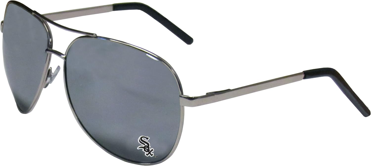 Siskiyou Sports MLB Chicago White Sox Aviator Sunglasses