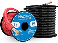 Vista 34 de NAOEVO Cable marino de calibre 4, 4 AWG de cobre estañado de PVC de grado marino, cable eléctrico IP68 resistente al agua y a la corrosión
