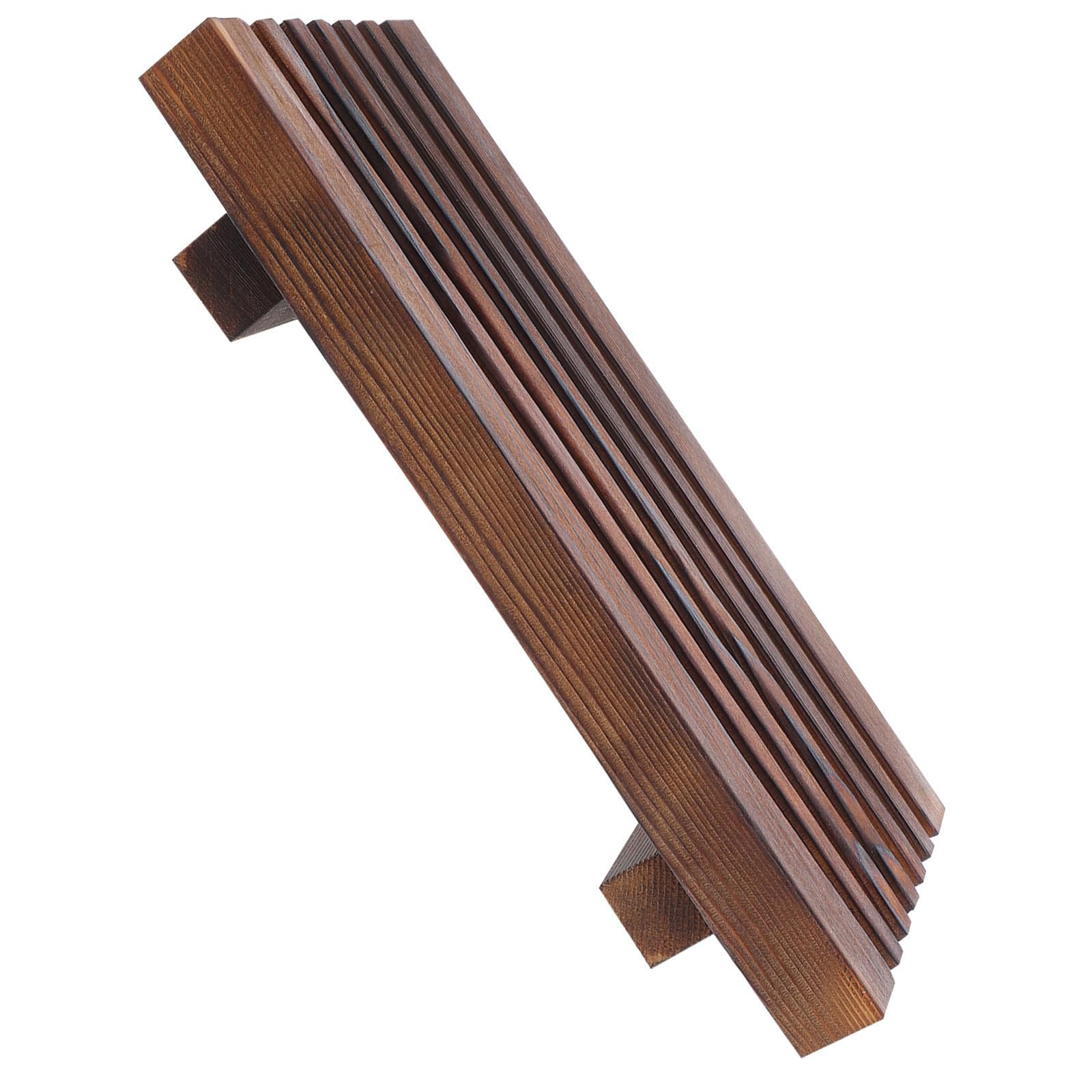 Rustikales Holz Badezimmertablett für Waschbecken, 30x18 cm