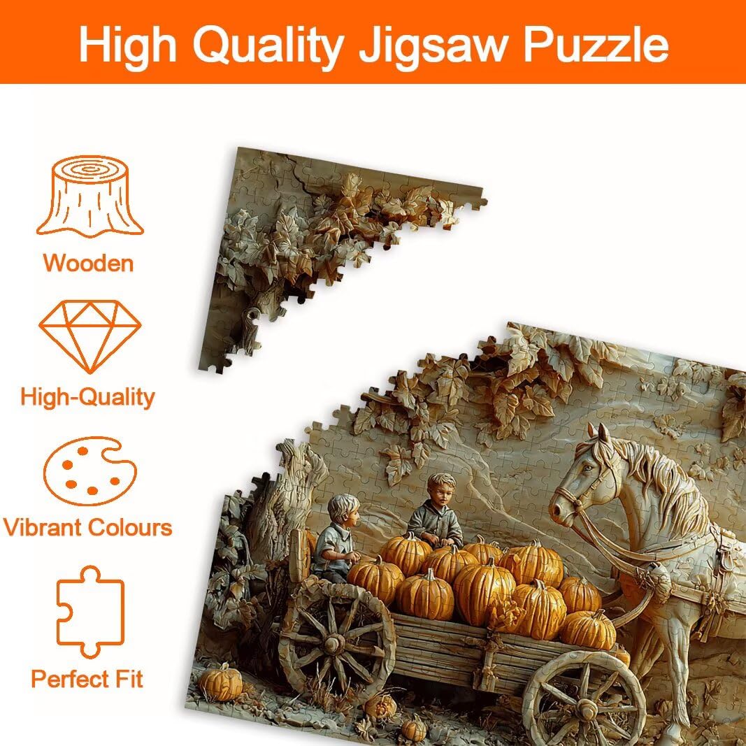 Puzzle 2000 Pezzi, Puzzle Cavallo, Misura: 100x71cm, Regalo Donna -8759