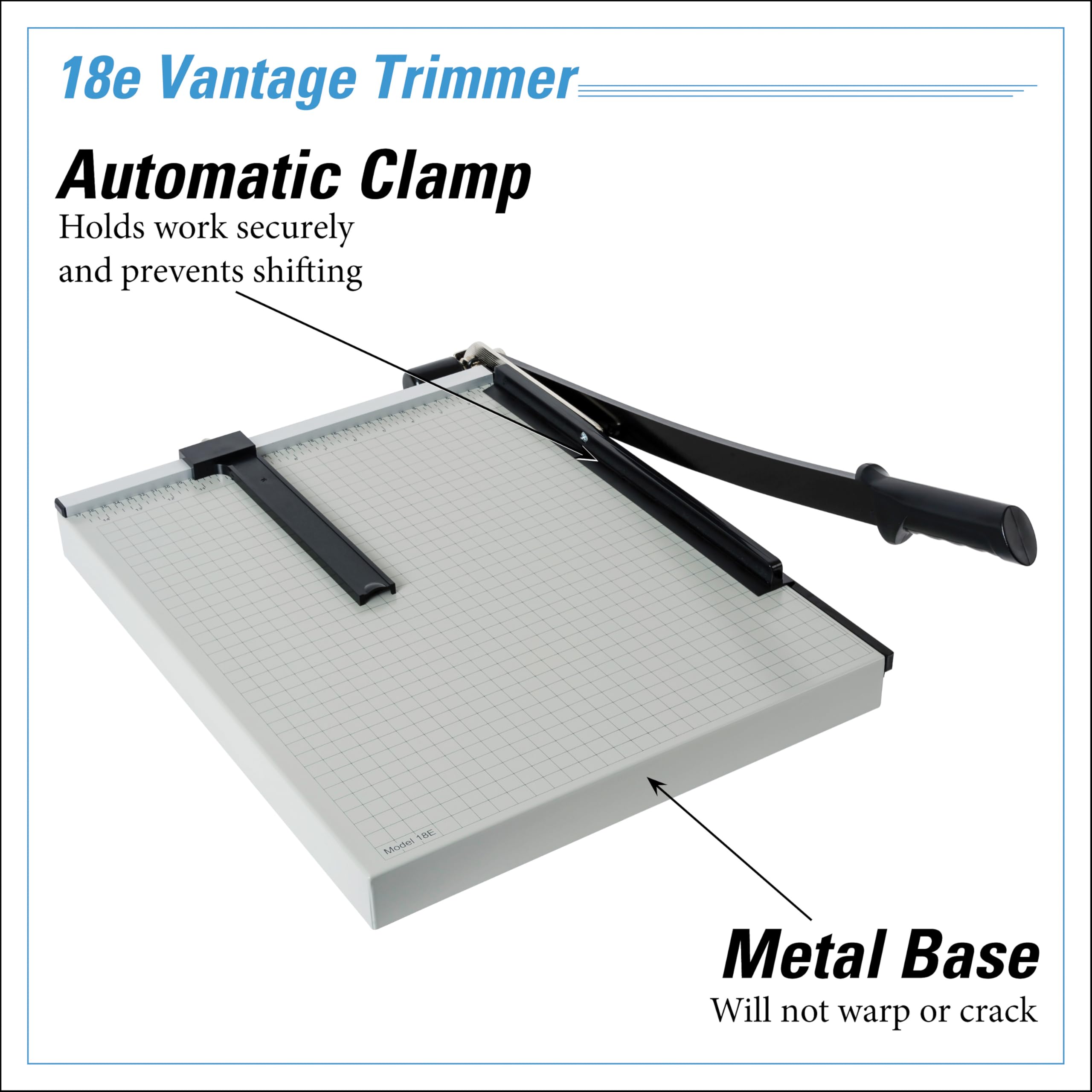 Amazon.com : Dahle Vantage 18e Paper Trimmer, 18
