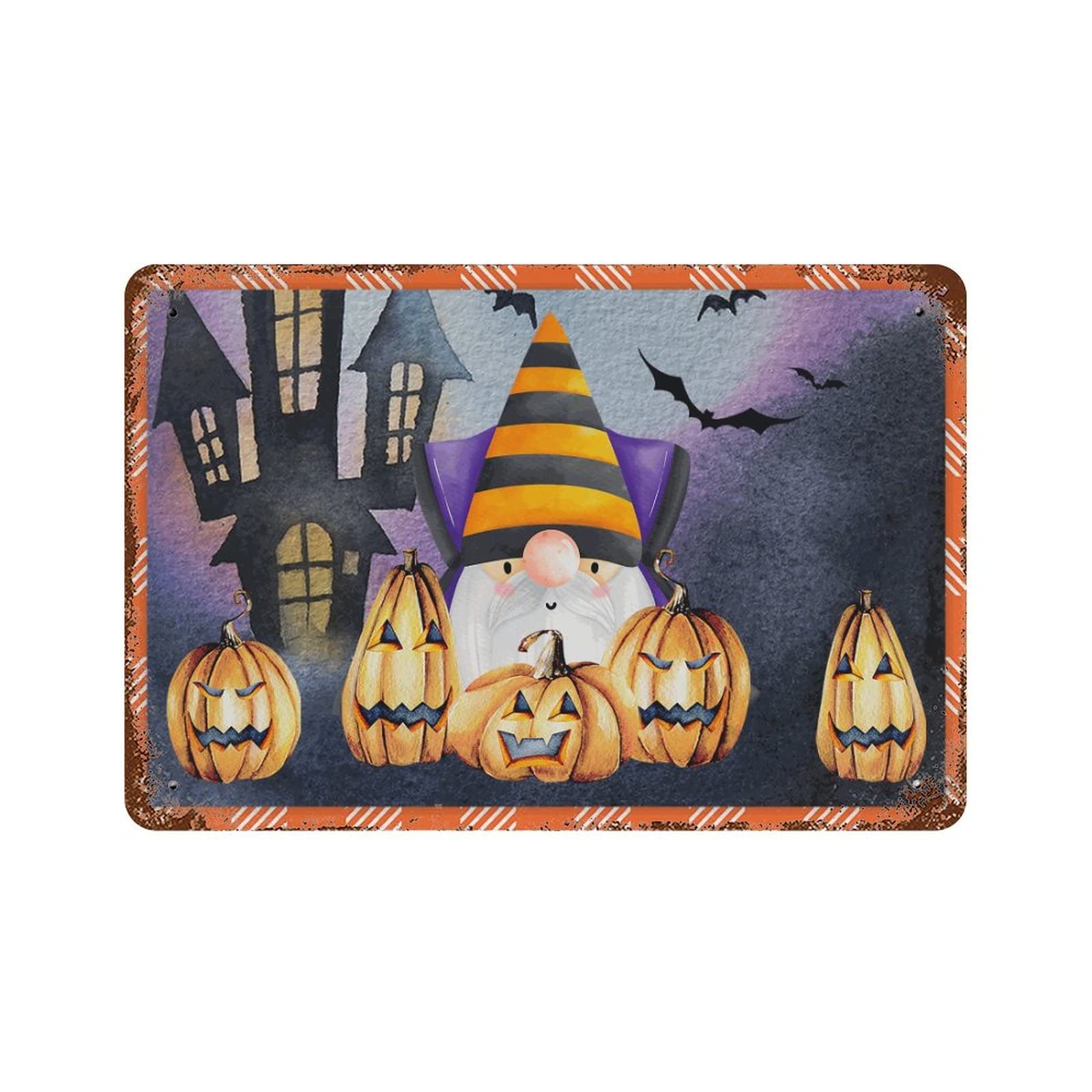 Plaque rigide Halloween pour eviter les decorations de fete dechirees