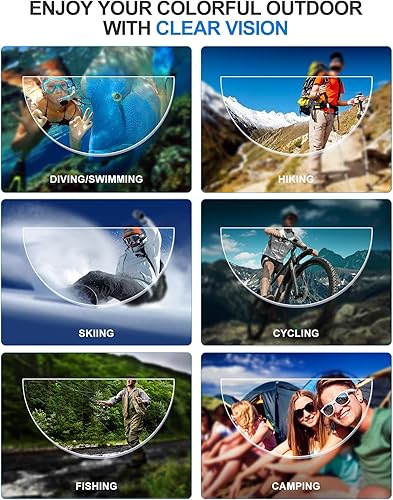 Miniatura 4 de Paquete de 3 lentes de lectura adhesivas, lentes bifocales de aumento adhesivo de 1.5 para lentes de sol, gafas de seguridad, no necesita agua