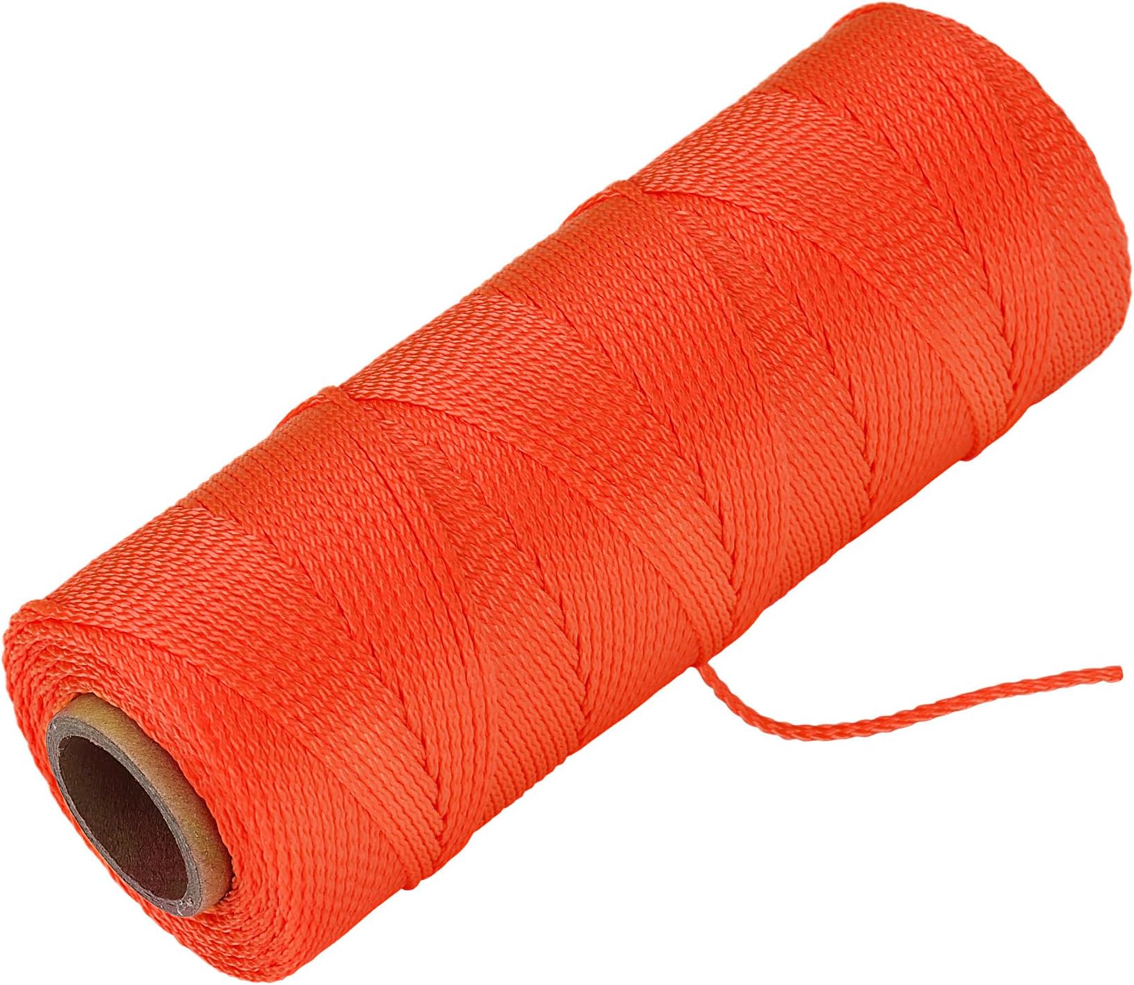 Orange Mason Line String 300 Feet 18 Braided Nylon Twine