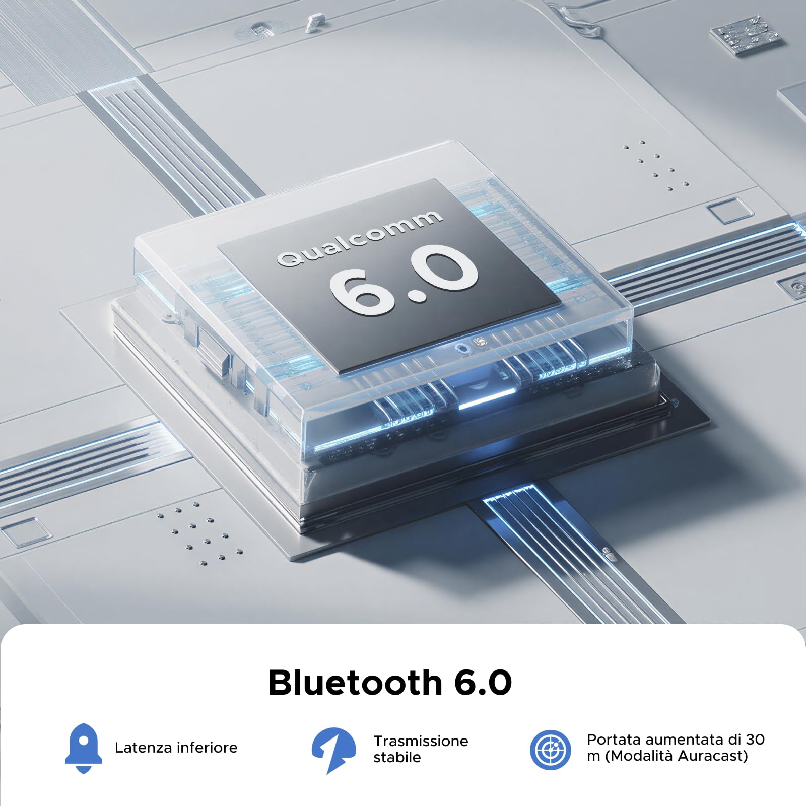 UGREEN LE Audio USB C Trasmettitore Bluetooth 6.0 Adattatore Audio aptX AD Supporta Auracast Unicast Adaptive HD Bassa Latenza Type C per Switch 2/Switch PS4 PS5 Pro Console di Gioco PC Mac Plug Play