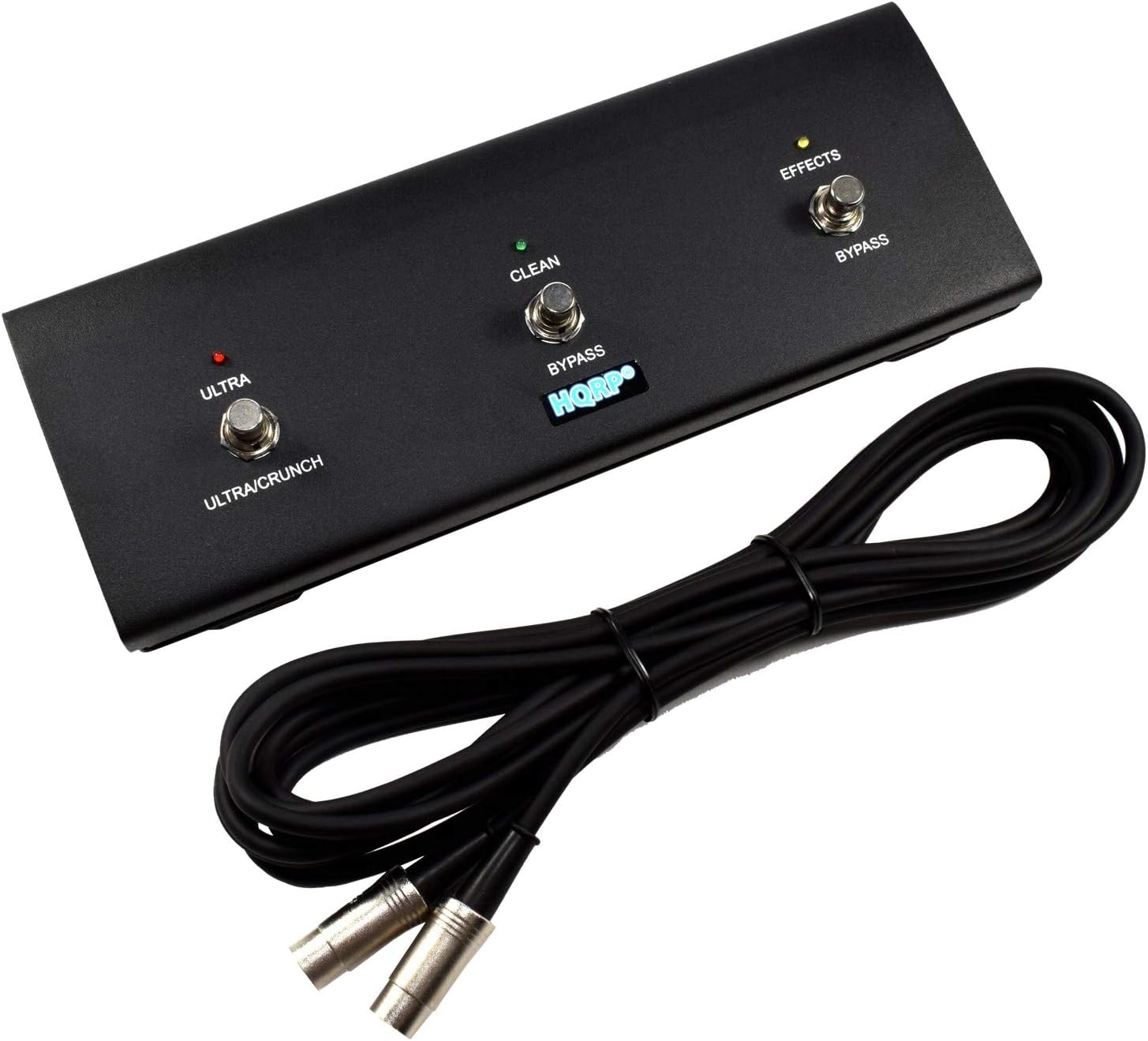 3-Button Guitar Amp Footswitch compatible with Peavey 03572680 Replacement fits JSX Head/JSX 212 Combo / 3120 Head/Triple XXX/Triple XXX 212 COMBO/Triple XXX II amps