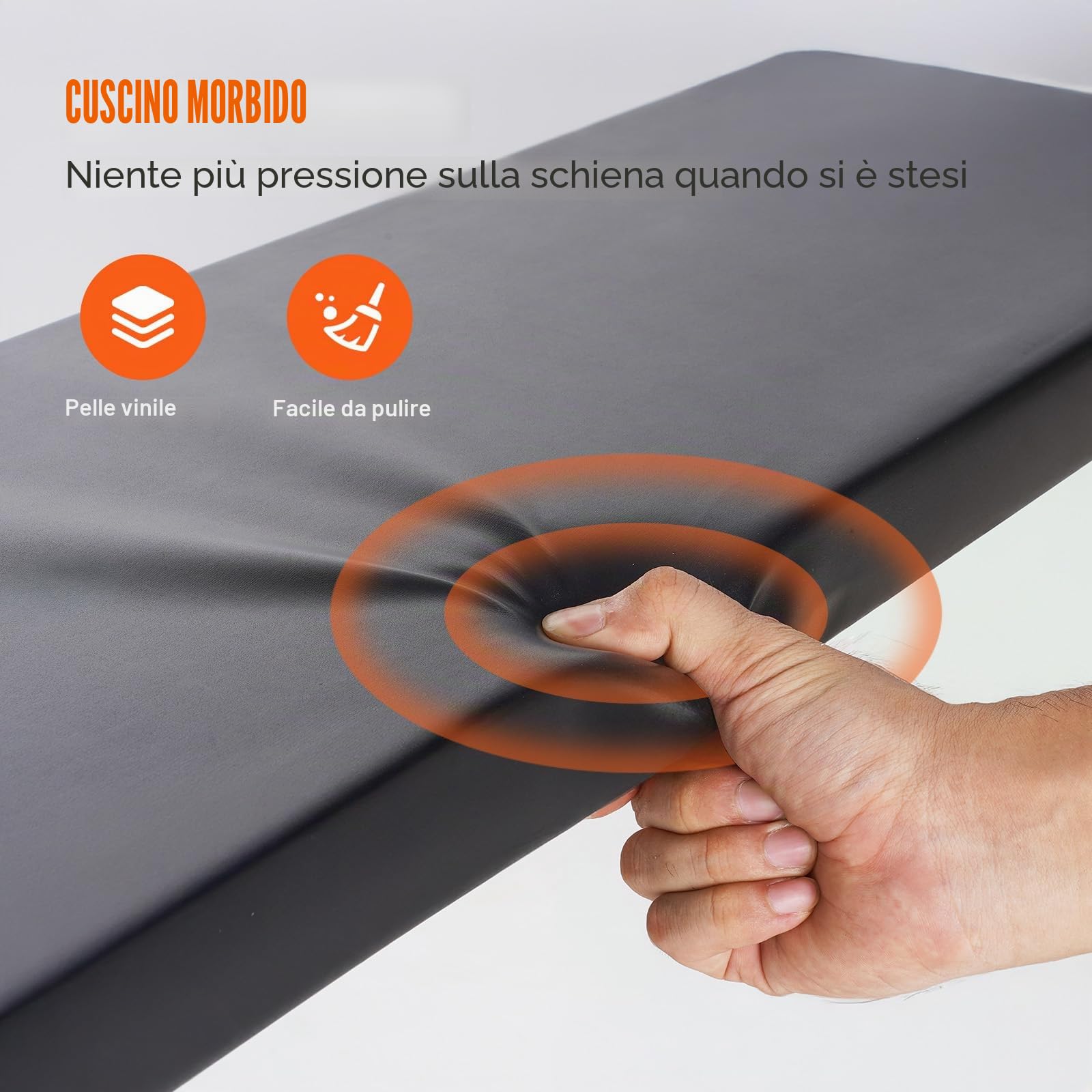 VEVOR Carrello Sotto il Cruscotto, 1016 mm, Capacità 149,7 kg Carrello Garage Meccanico con Ruote, Altezza Regolabile da 515-695 mm, Appoggiato in Posizione Verticale, Supporto Pieghevole Facile