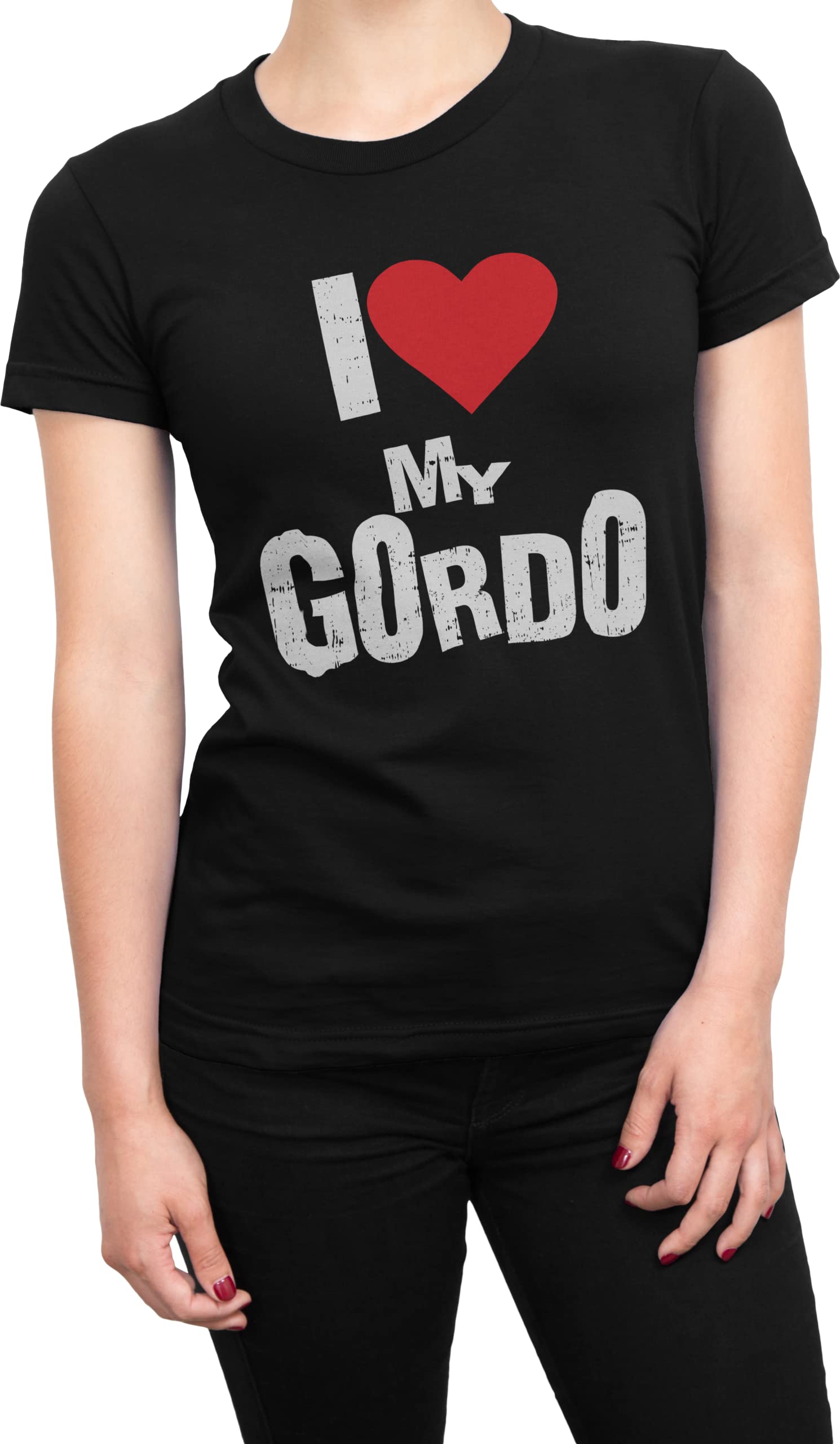 ShirtBANCShirtBANC I Love My Gorda Shirt Cute Boyfriend Heart Couples Valentines Day Tee