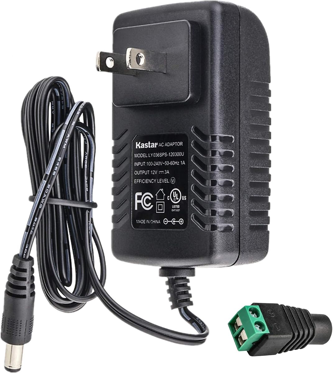 Cargador adaptador de fuente de alimentación CA CC de 12 V, 3 A, 36 W, para tira de luz LED, cámara CCTV, Maxtor OneTouch 4 HDD 7000 3100 3200, almacenamiento personal 9NT2A4-500 DSA-36W1230 SD81 K01ONEPWR K01PWR3100