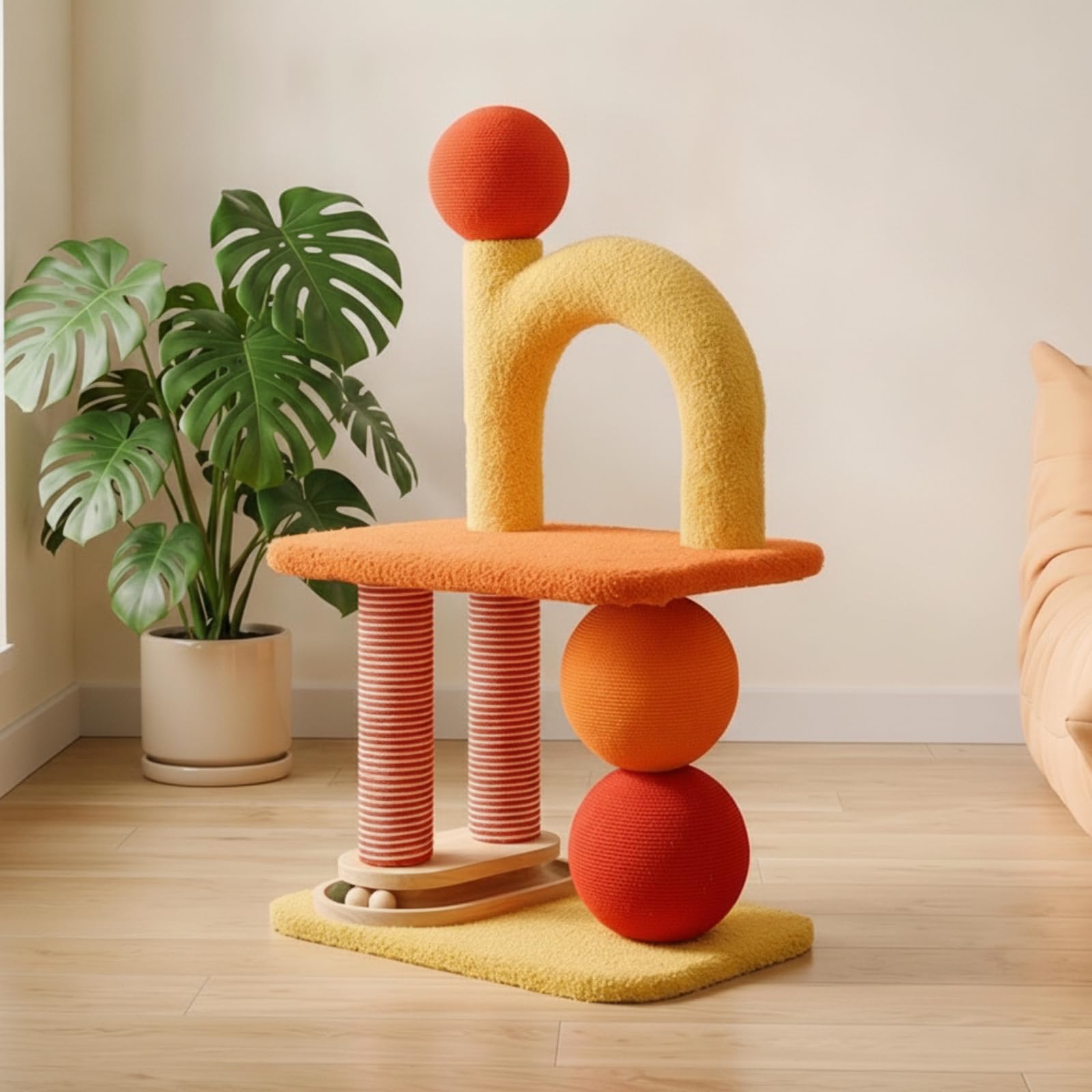 TR pr Chat Hamac | TR D'escala pr Chat, Stable, Appartement, Style A