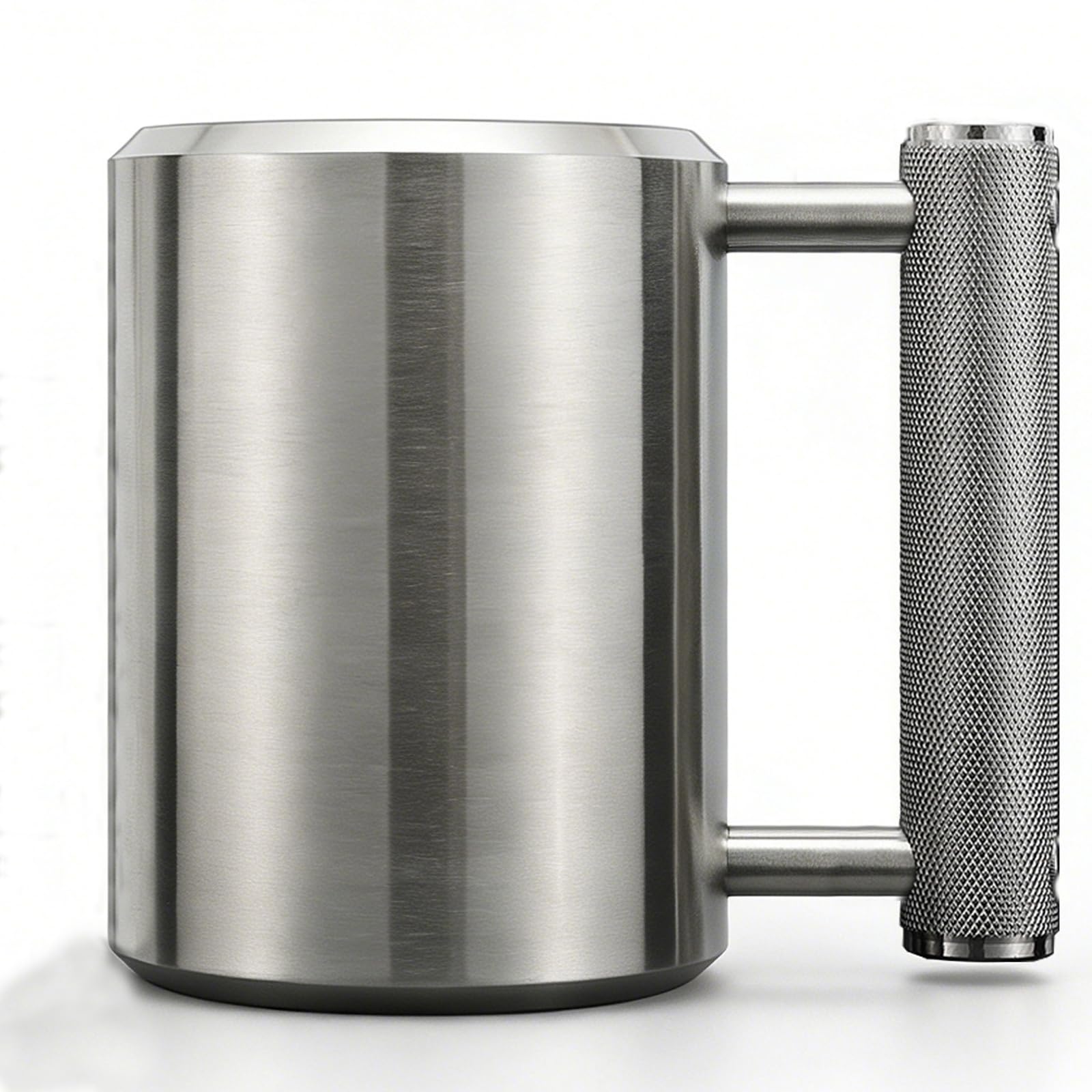 Amazon.com: SPGYENX Heavy Mug 18LB/8KG 10 oz, Weighted Coffee Cup, Dumbbell  Mug,304 Stainless Steel Fitness Dumbbell Coffee Mug with Non-Slip Handle  for Arm Training, Home Gym, Funny Gift300ML Capacity, Silver : Sports
