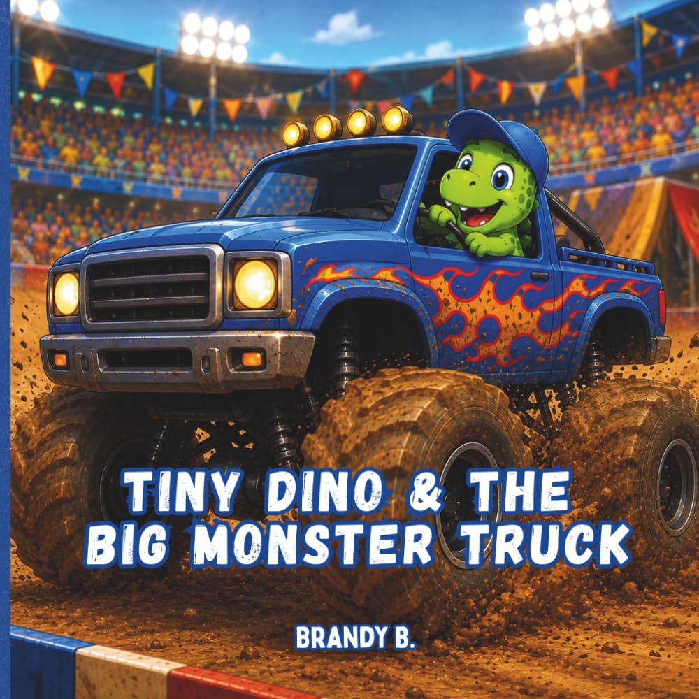 Tiny Dino & The Big Monster Truck: A Fun Rhyming Monster Truck Adventure for Toddlers and Preschoolers