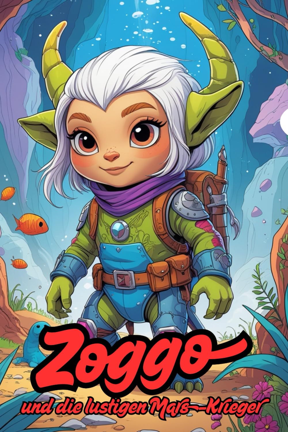 Zoggo – und die lustigen Mars-Krieger: Außerirdisches Malbuch für Kinder ab 6 | 82 Motive | 167 Seiten | Jede zweite Seite leer | Lustige Aliens & ... Ausmalen: Für Jungen & Mädchen ab 6 Jahren