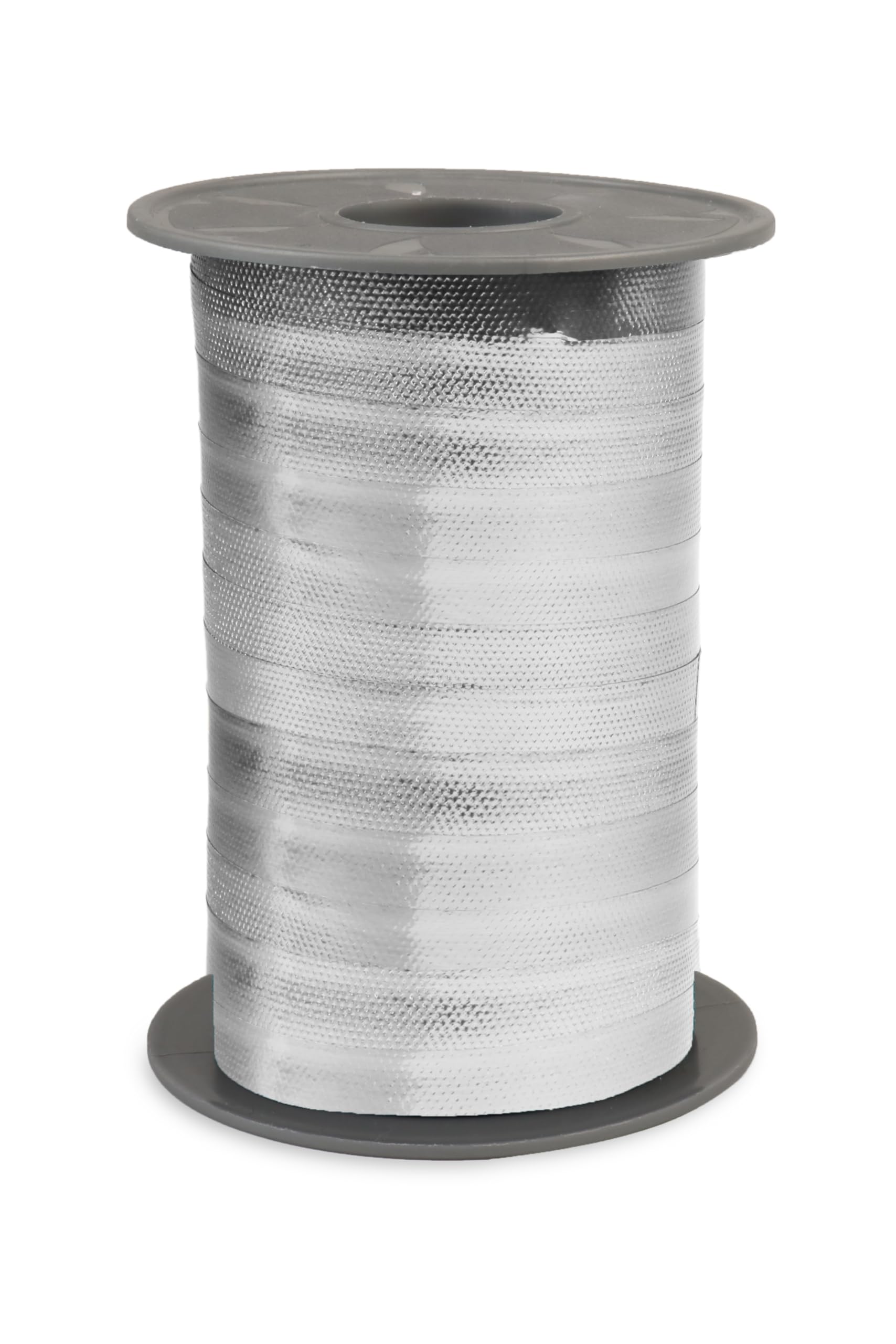 Ruban à friser argenté pour emballage cadeaux et décoration de fête PRÄSENT Texas 10 mm