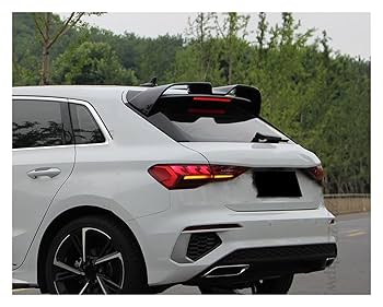 ☆送料込☆ほぼ未使用☆マクストン リアバランス カーボンルック アウディ S3 Audi アウディ Q3 F3 スポーツバック リア ルーフ スポイラー