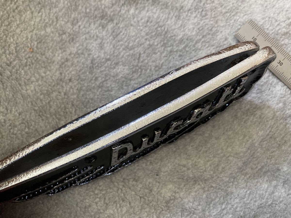 Amazon.co.jp: DUCATI Scrambler 金属製 タンクエンブレム メタル 