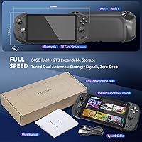Vista 9 de OnePro Cloud Handheld Portable Remote Play Gaming Console, For Xbox Cloud Gaming, NVIDIA GeForce NOW, Playstation, PC, Long-Battery Life, 7" 1080P