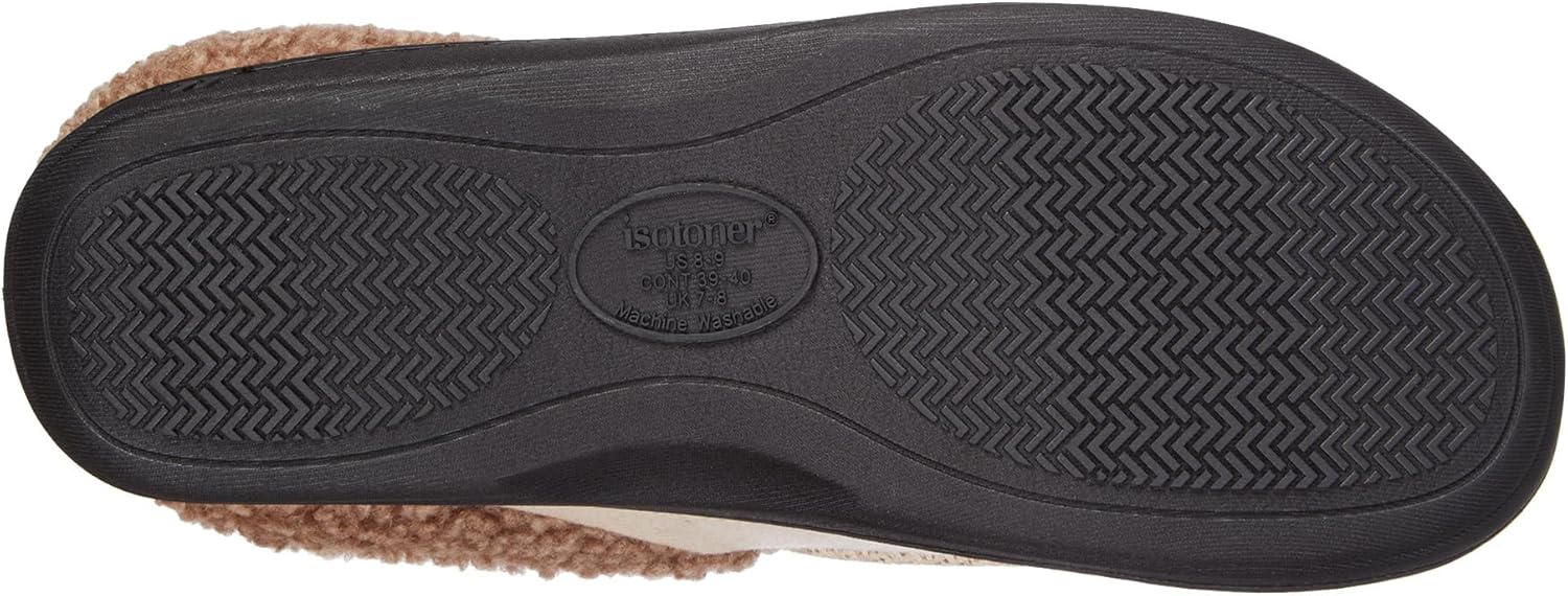isotoner Men's Lewis Memory Foam Indoor/Outdoor Clog Slippers - Image 6