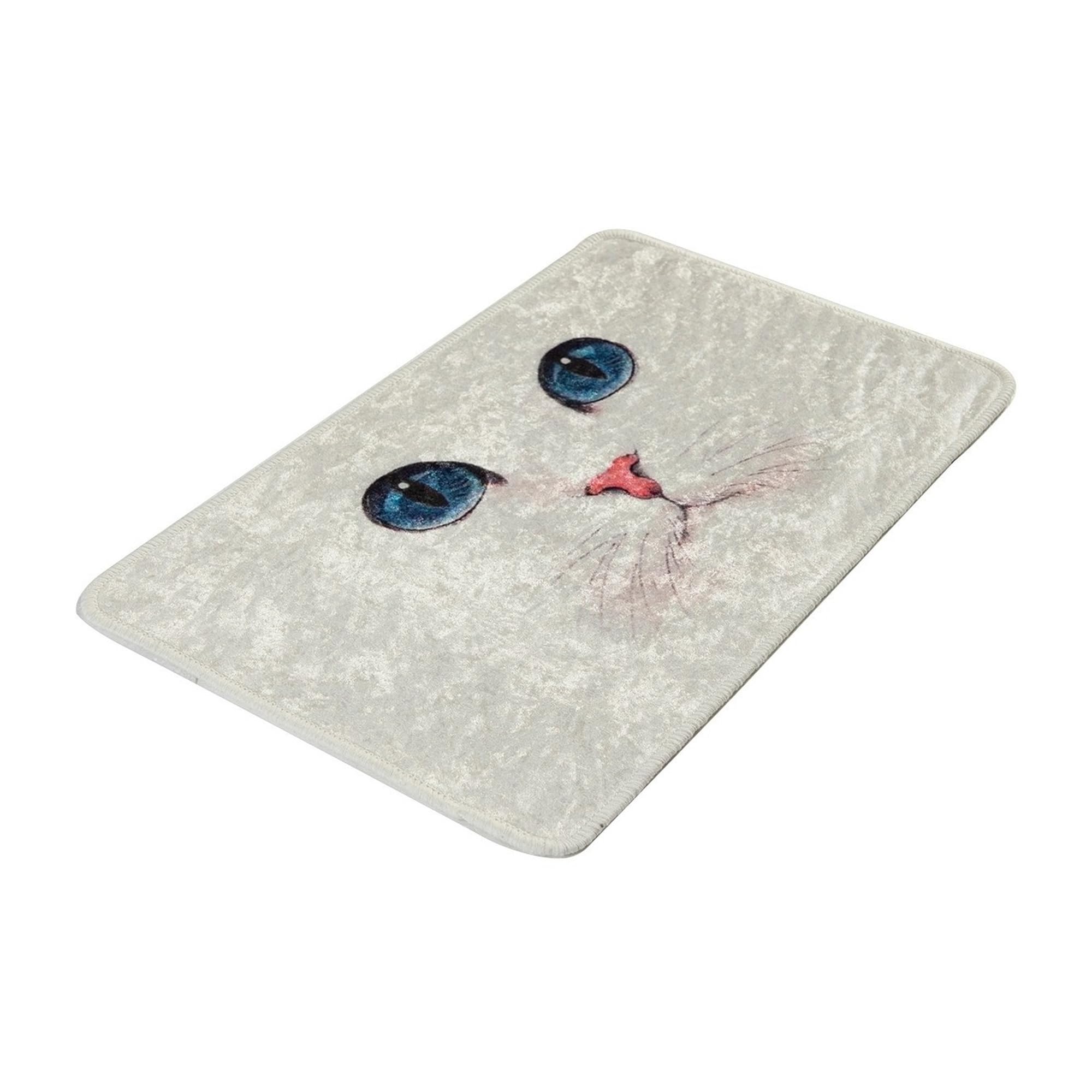 Well Home Mobiliario & Decoración Bunt Katze Gesicht Badematte