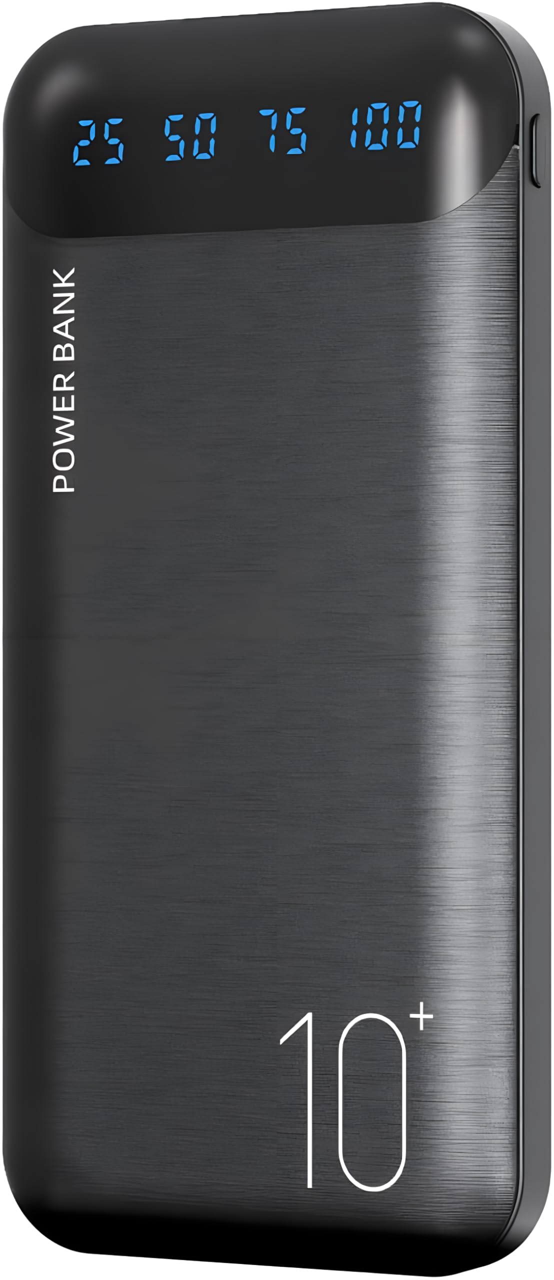 YOBON Power Bank 10000mAh Portable Charger Slim Battery Pack with 2 USB 2.4A Outputs and USB C in/Out Compatible with Huawei iPhone 16 15 14 13 12 iPad Samsung Galaxy S20 Android Tablet