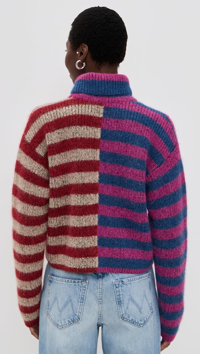 MOTHER Women's The Half Hickey Alpaca Sweater - Image 4