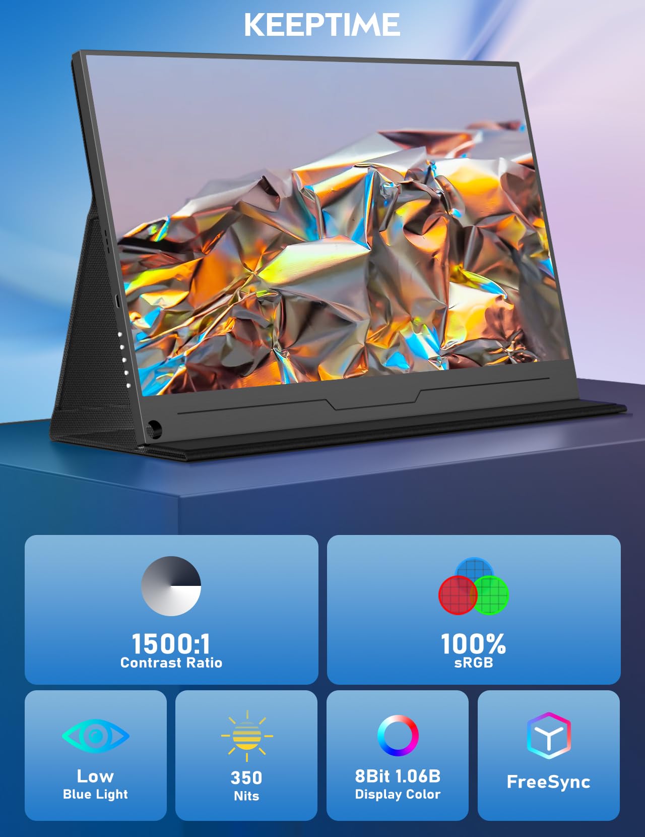 Amazon.com: KEEPTIME 4K Portable Monitor 15.6 Amazon.com: KEEPTIME 4K Portable Monitor 15.6
