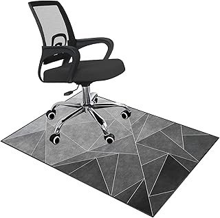 EYZO Office Chair Mat For Hardwood Floor | Gaming Chair Mats 140 × 180 cm | Hard Floor Multi-Purpose Carpet Protector Mat | Non-slip Desk Chair Mat For Wooden Floors | Computer Chair Rug For Home