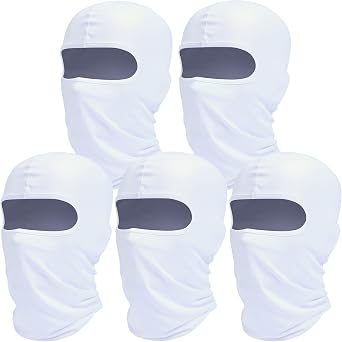 ROXUN Balaclava Ski Mask, 5 Pack Neck Gaiter Motorcycle Summer Cooling Windproof Scarf for Men/Women