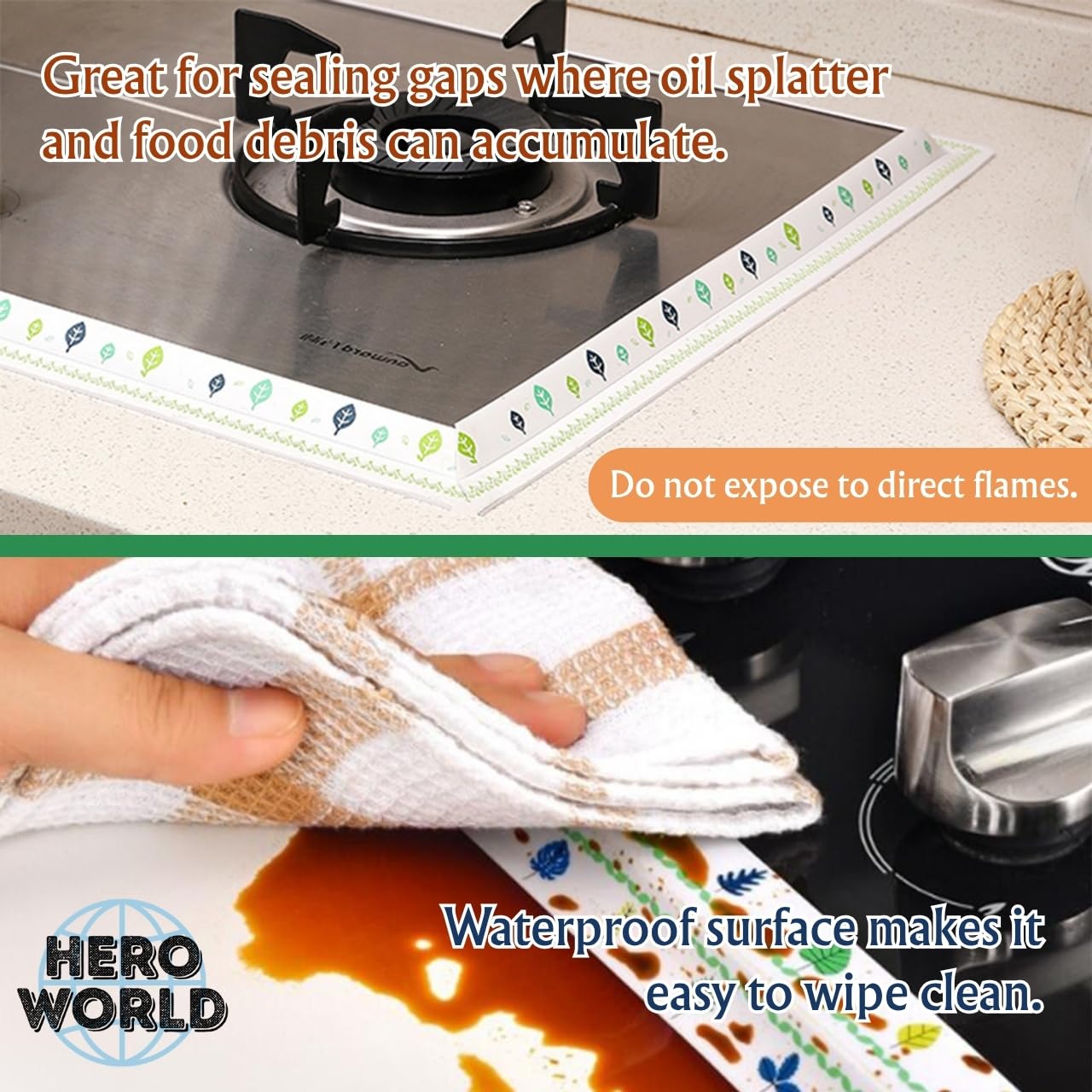 Cinta de sellado autoadhesiva impermeable para cocina, baño, fregadero e inodoro (azulejo azul)