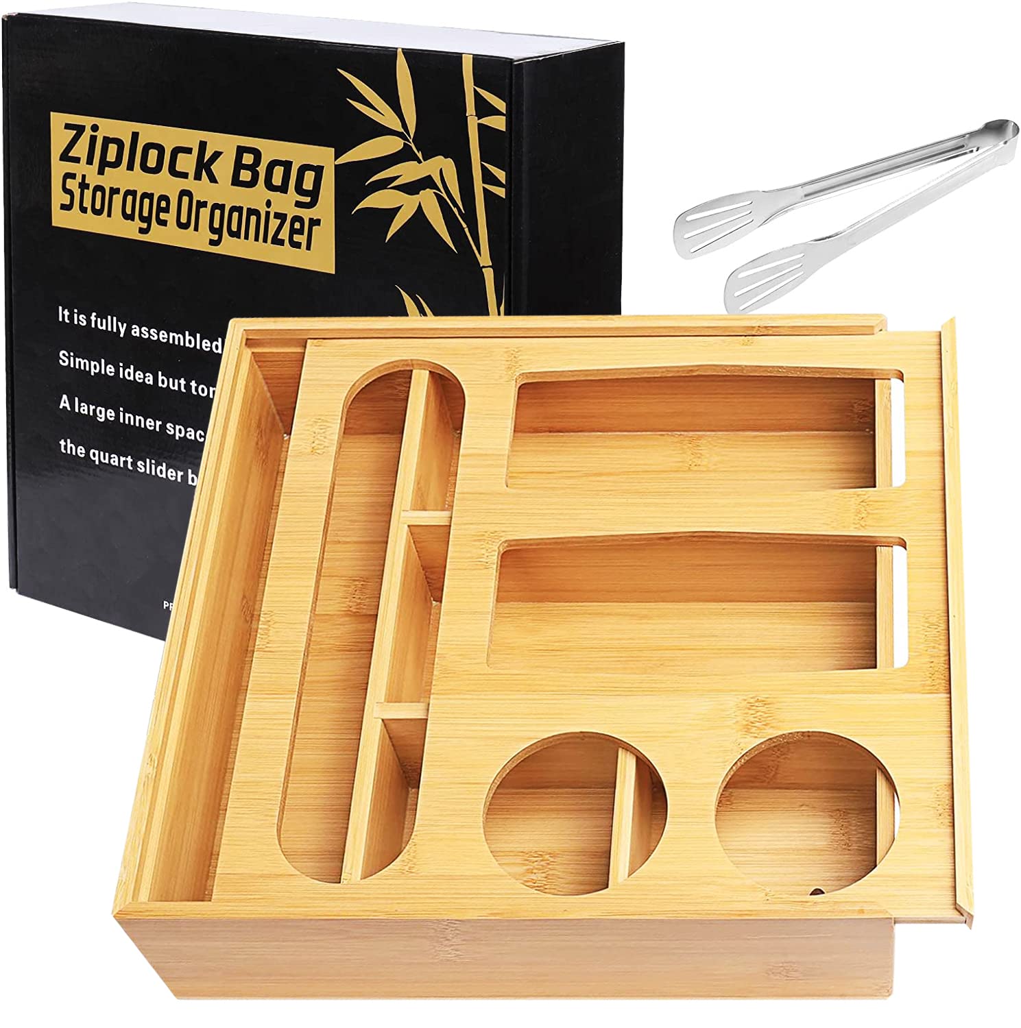 Bag Storage Organizer for Kitchen Drawer, 