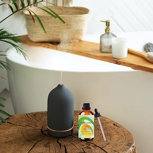 Miniatura 60 de Aceite esencial de sándalo, aceite de sándalo, 4 onzas líquidas, 4.1 fl oz para difusor, humidificador, limpieza de yoga, bricolaje, velas