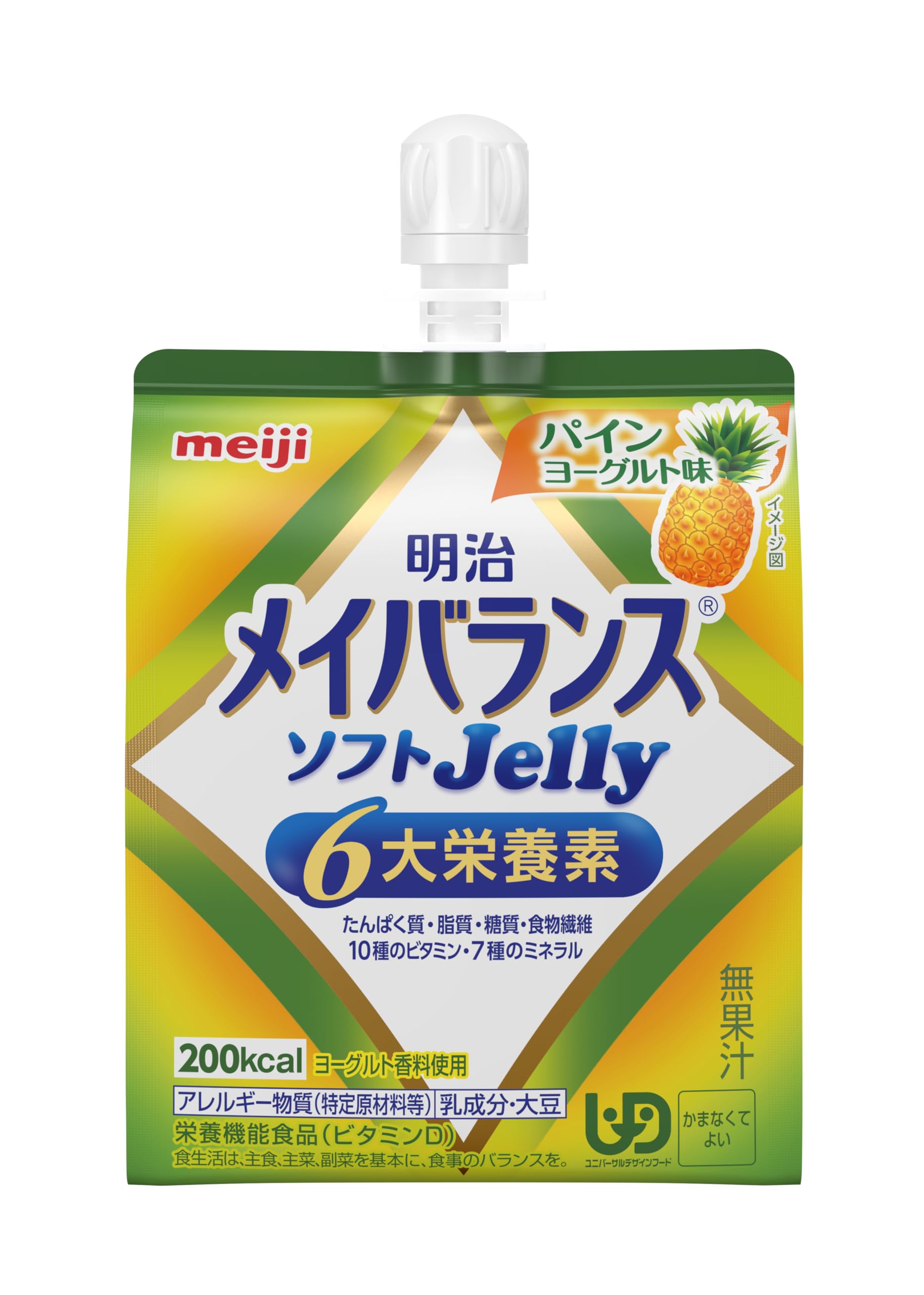 Amazon | メイバランスソフトゼリー パインヨーグルト味 125ml 明治 