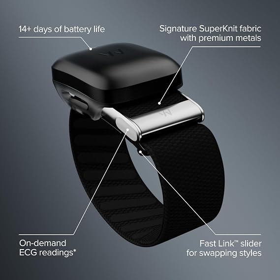 WHOOP 5.0/MG Activity Tracker - 12 Month Membership - Health and Fitness Wearable 24/7 Activity and Sleep Tracker, Personalized Coaching, Menstrual Cycle Insights 14+ Days Battery Life