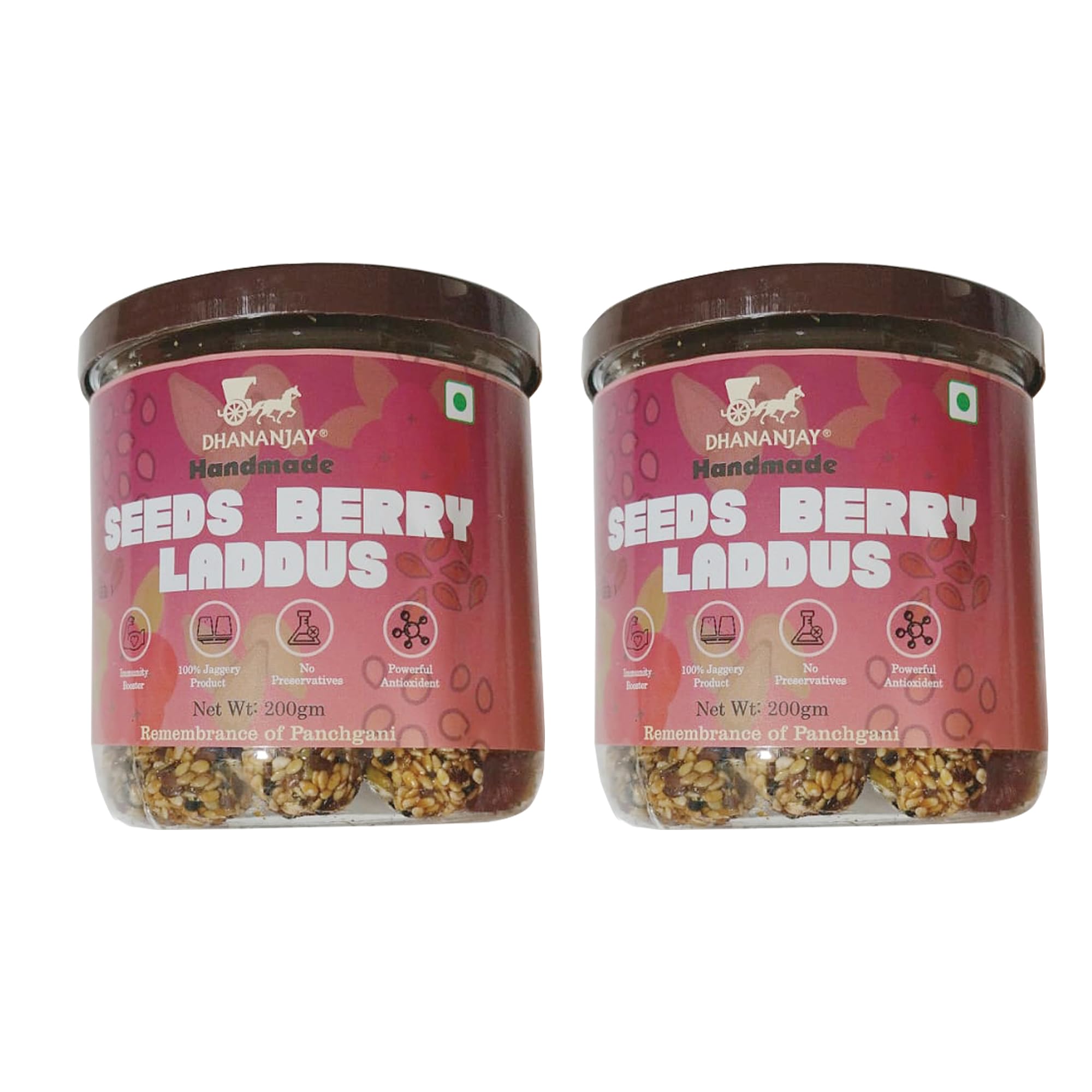 Dhananjays Seeds Berry Laddoos (200g) Pack of 2 | 100% Organic | Healthy & Delicious | Combo of 2 (B0CVQSRRMN) Amazon Price History, Amazon Price Tracker