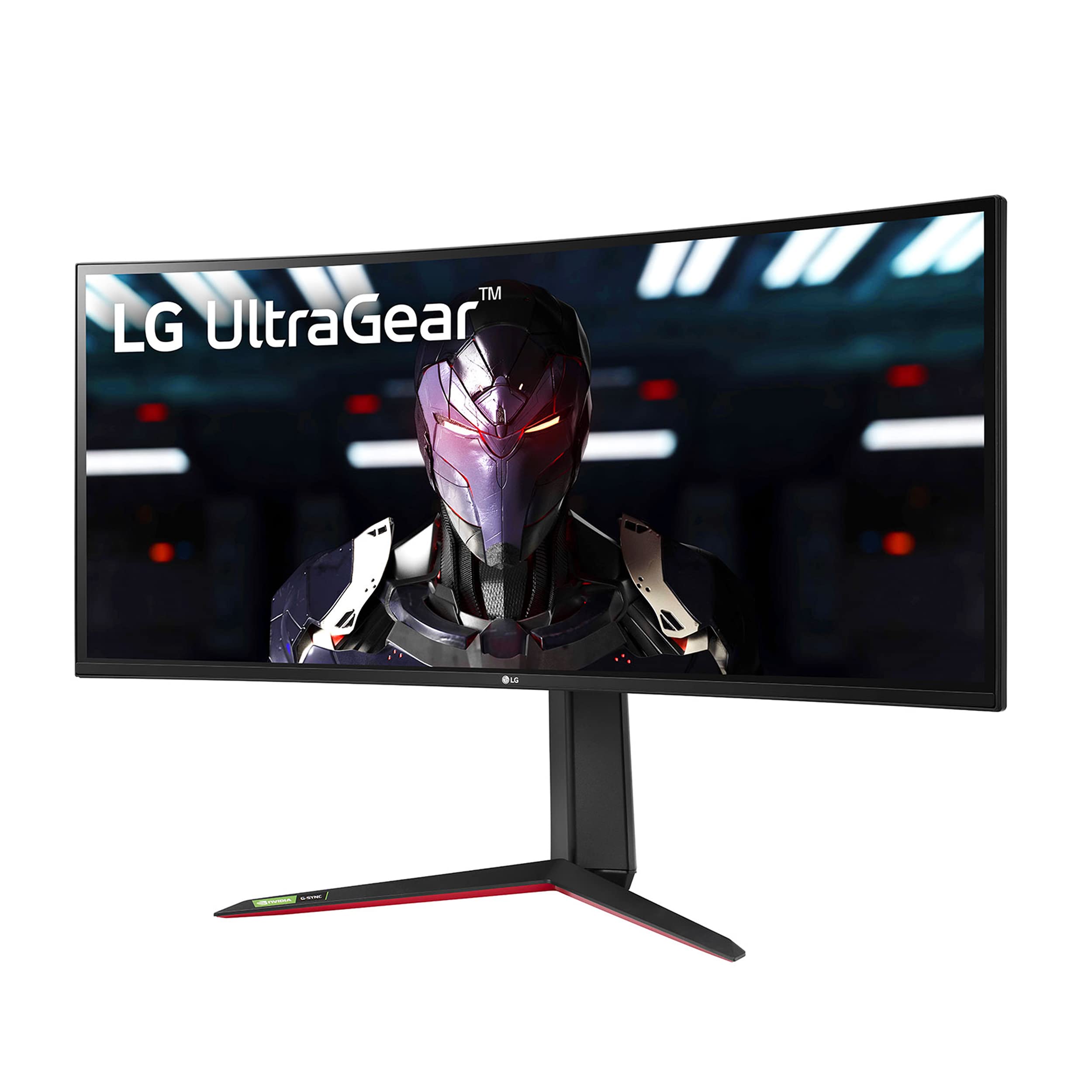 Ecran LED do gier PC LG 34GN850P B 34" zakrzywiony UWQHD Noir et Rouge