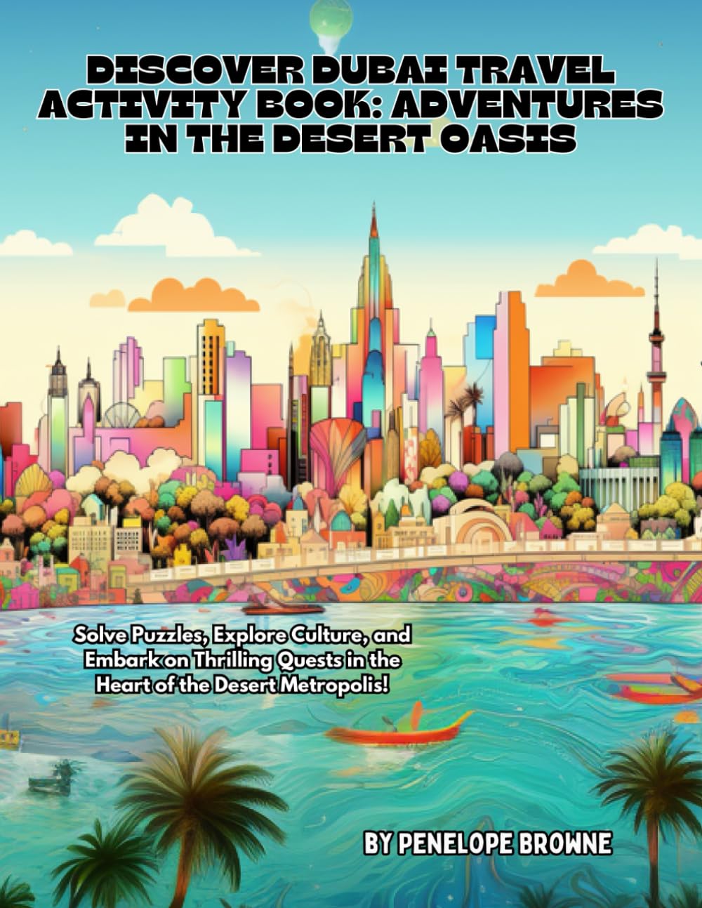 DISCOVER DUBAI TRAVEL ACTIVITY BOOK: ADVENTURES IN THE DESERT OASIS: Solve Puzzles, Explore Culture, and Embark on Thrilling Quests in the Heart of ... Series: Fun Travel Activity Books for Kids)