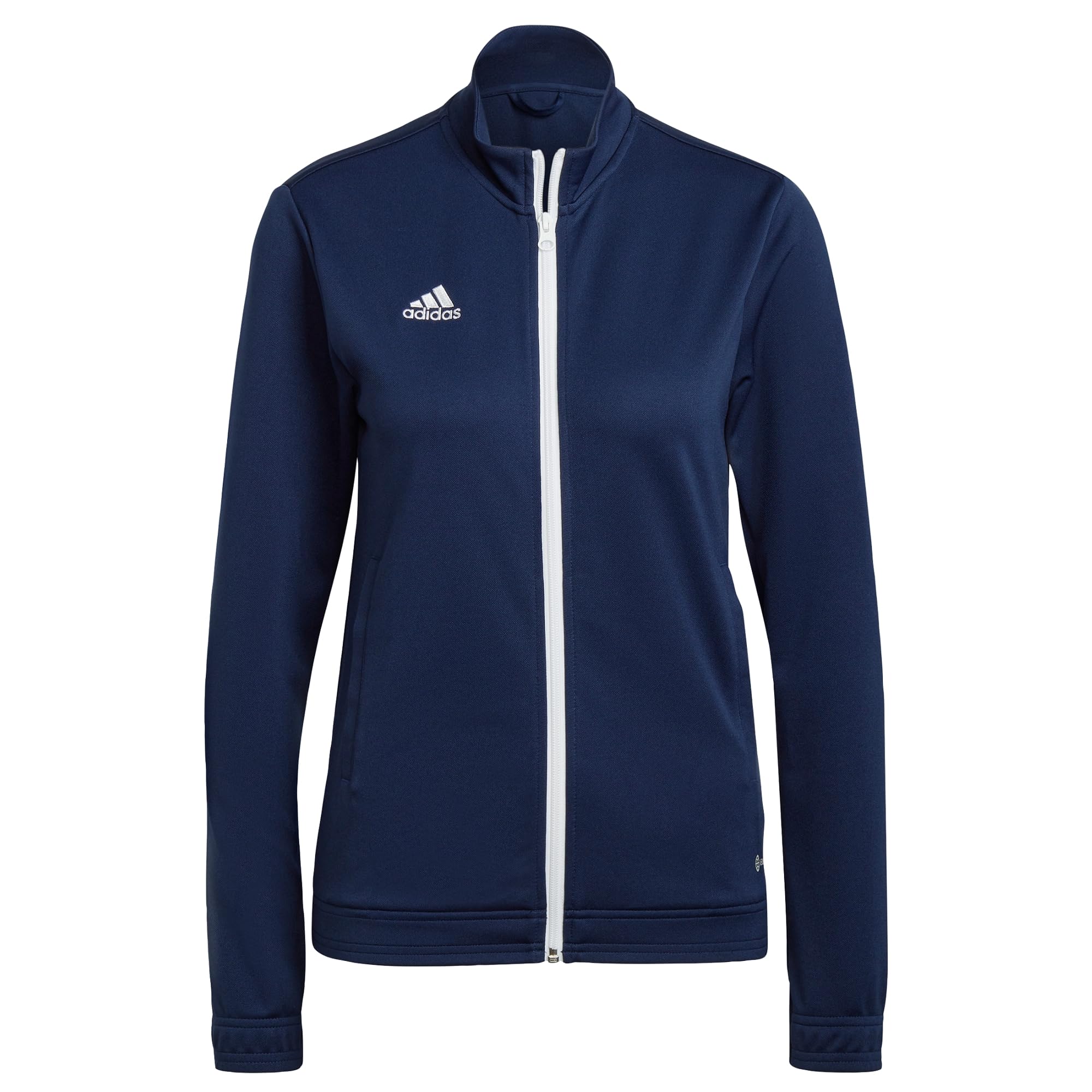 adidas Women's Entrada 22 Track Jacket, Team Navy Blue 2, L