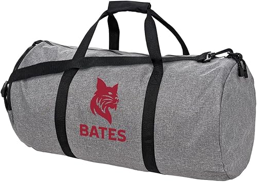 Miniatura 52 de Collegiate Primary Logo Collection Bolsa de lona ligera para deportes y gimnasio plegable para viajes, Bob Jones Bruins