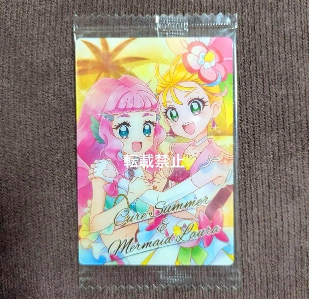 キュアサマー&ローラ AR レア プリ キュア ウエハース2 お カード