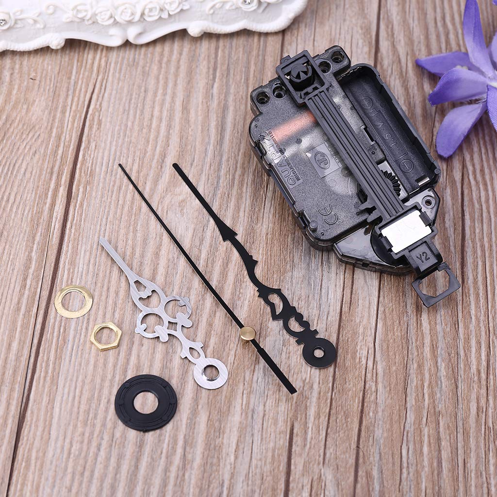 Klokmechanisme Slinger DASHUAIGE Slinger Klokmechanisme Set - Quartz Beweging, Met Wijzers En Slinger, Voor DIY Klokken Uurwerk Vervanging Doe-het-zelf