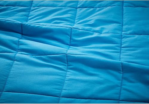 Miniatura 4 de TONGDADA - Manta con peso, para el hogar (blanca, de 40 x 60 pulgadas, 5 libras)