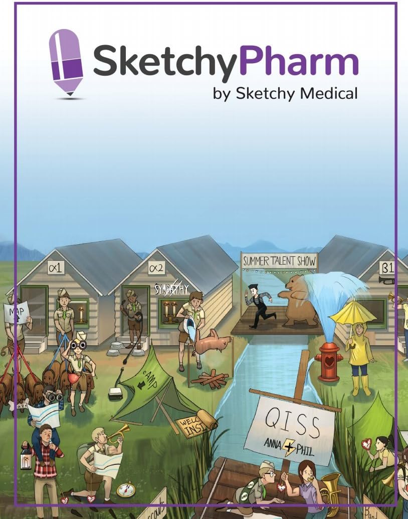 SketchyMedical Official SketchyPharm Workbook Office Product