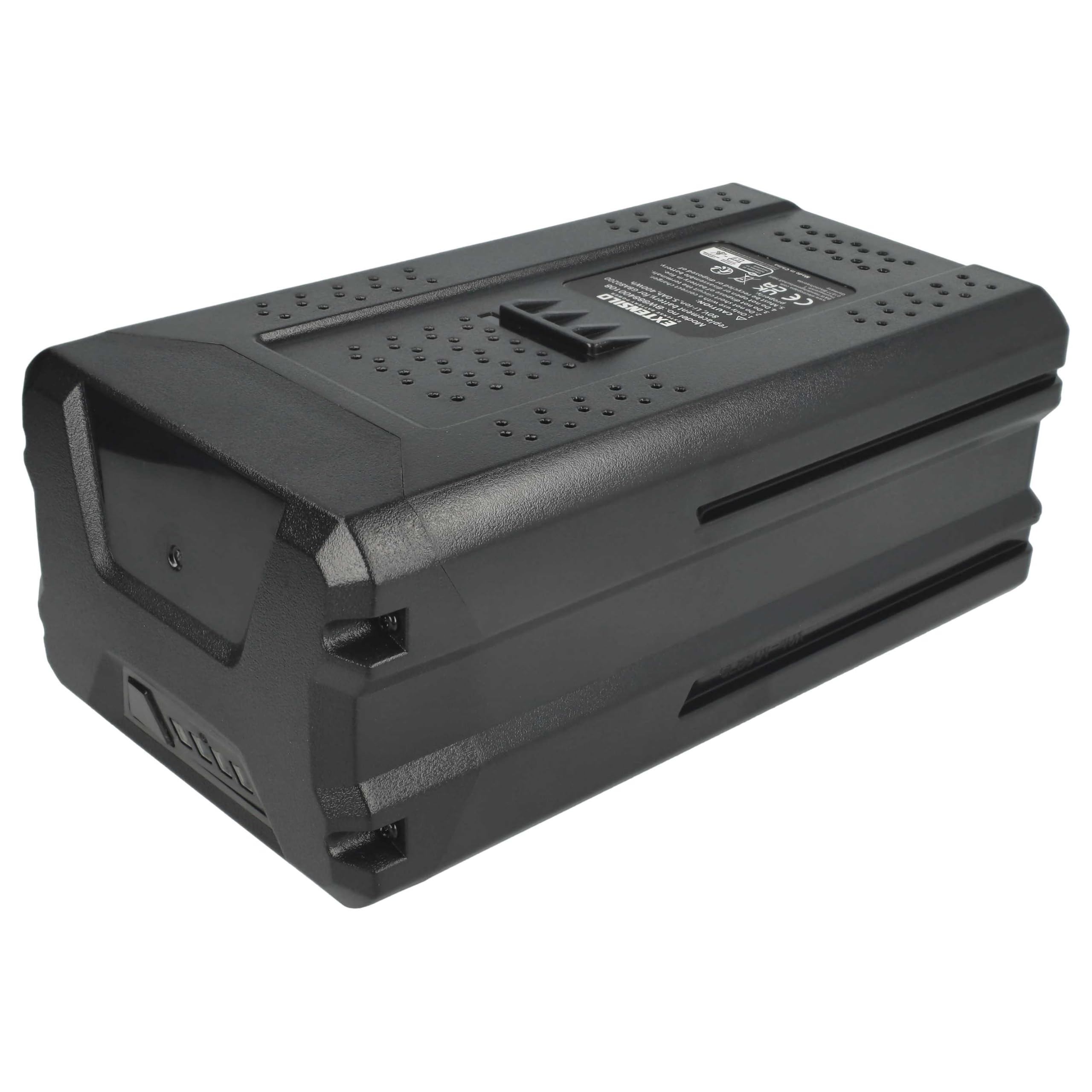batteria sostituisce Stiga BT 80 Li 5.0, BT 80 Li 4.0, SBT 2580AE per utensile (5000 mAh, Li-Ion, 80 V)