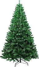 YOLOK 5ft Artificial Christmas Tree with 650 Branch Tips and Foldable Metal Stand, Premium PVC Fir Artificial Holiday Christmas Tree, Ideal for Home, Office, and Xmas Party Decoration
