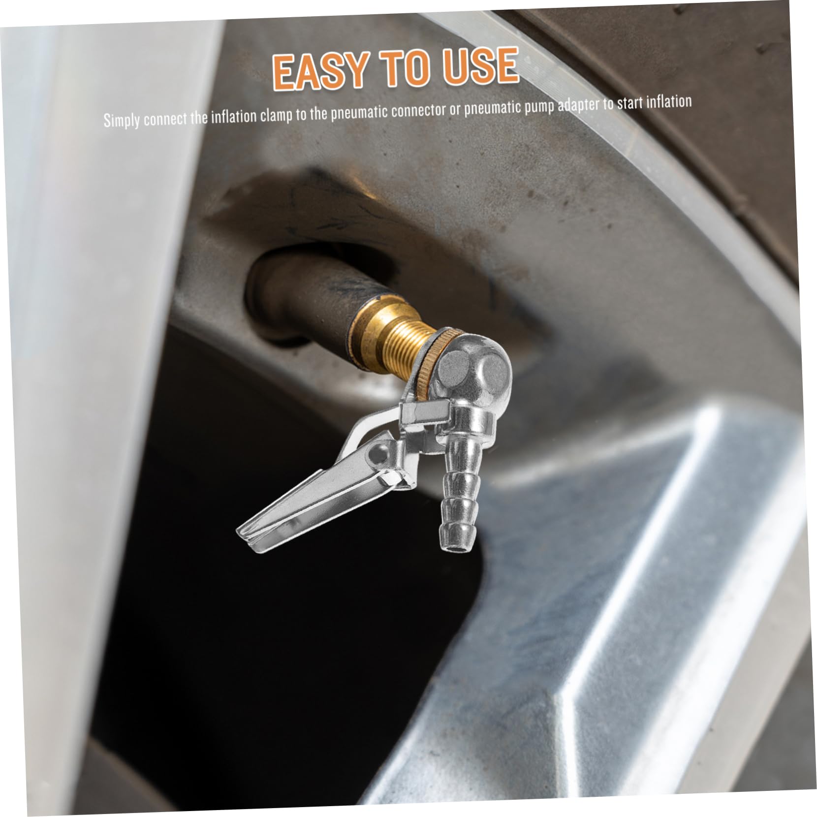 Cabilock Tire Inflator Air Chuck Quick Connect Locking Chuck for Air Compressor