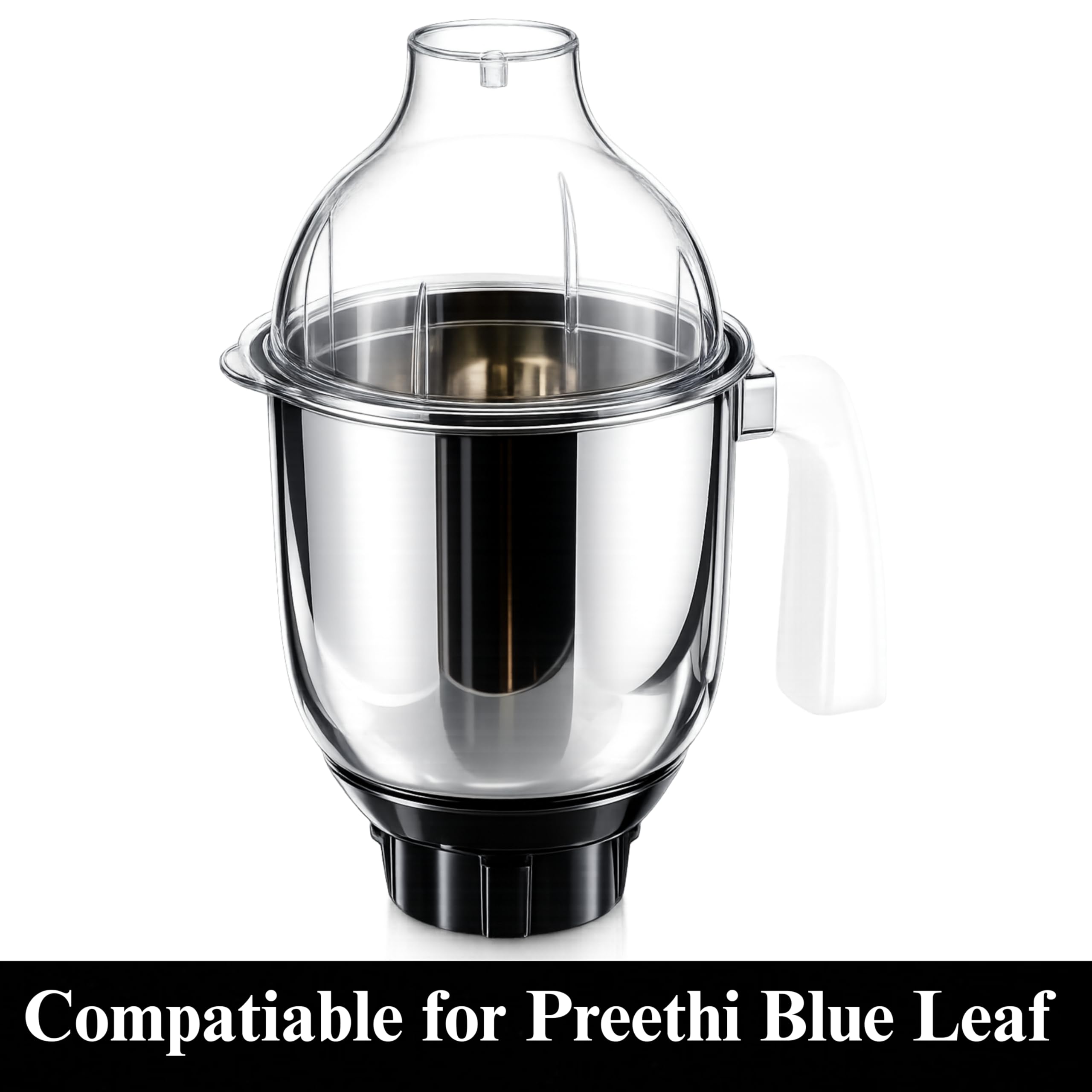 100% Compatible with Preethi Mixer Jar 1.5 L | Preethi Blue Leaf | 1500 ML Big Mixer Jar | 1.5 Litre Bigger Jar | Blender Bowl Jar | 1 Year warranty — Amazon image 3
