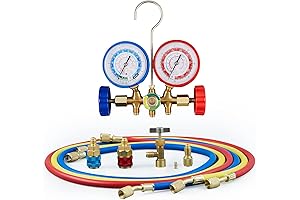 Orion Motor Tech 3 Way 134a Manifold Gauge Set