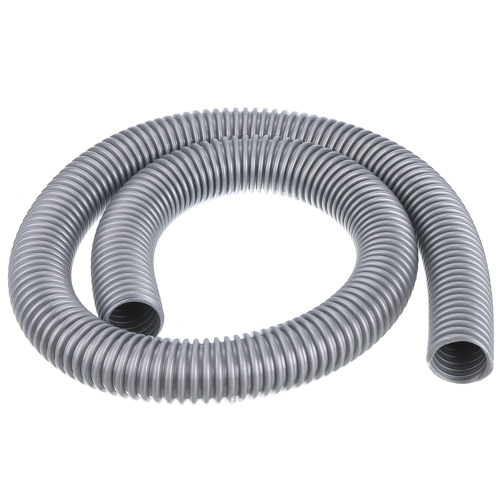 PATIKIL EVA Flexible Vacuum Cleaner Hose, 32 mm Outer Diameter 1M Length Dust Collection Hose for Industrial Vacuum Cleaner, Gray