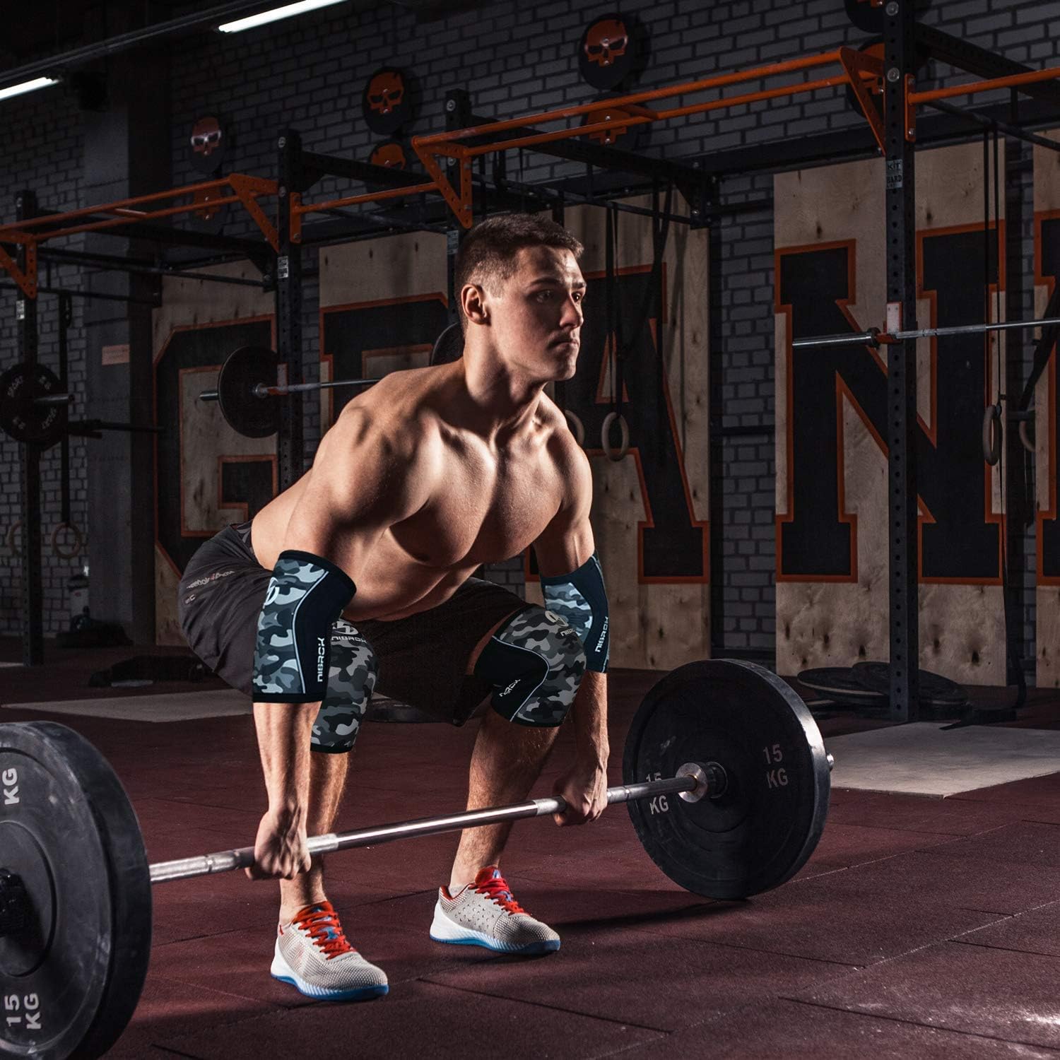 Gеt Sресіаl Prісе Knee Sleeves (1 Pair), 7mm Neoprene Compression Knee Braces, Great Support for Cross Training, Weightlifting, Powerlifting, Squats, Basketball and More 🔥 Knee Sleeves (1 Pair), 7mm Neoprene Compression Knee Braces, Great Support for Cross Training, Weightlifting, Powerlifting, Squats, Basketball and More